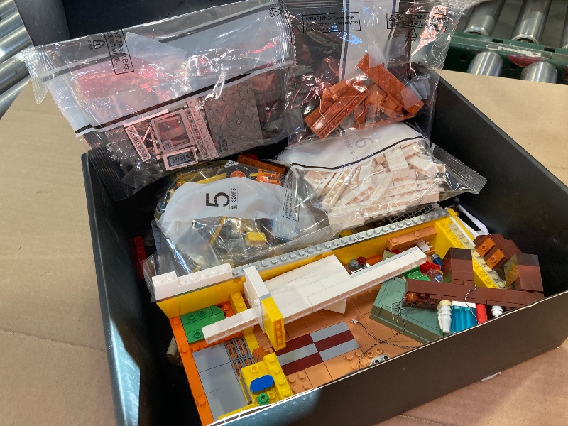 Photo 1 of FUNWHOLE Travel Trailer Lighting Building-Bricks Set - Classic Camper Van for Beach 1325 Pcs Creator Vehicle Kit for Adult and Teens
