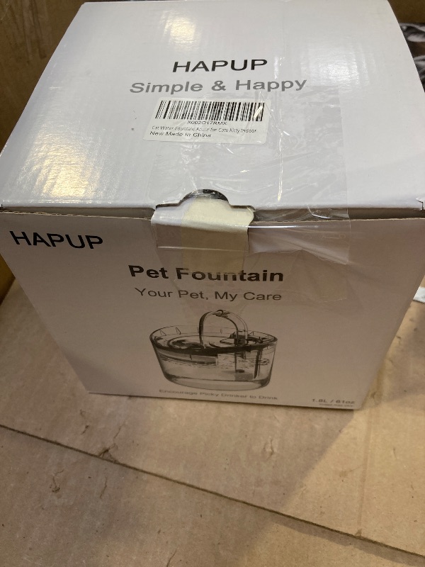 Photo 1 of Cat Water Fountain Animal Water Dispenser 61OZ/1.8L  