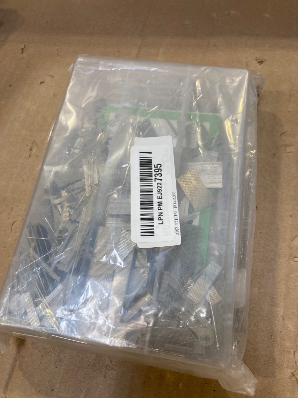 Photo 1 of uxcell 23 Gauge Headless Pins Nails, Stainless Steel 3/8", 9/16", 3/4", 1", 1-3/16" Length for Molding Cabinetry Building,  