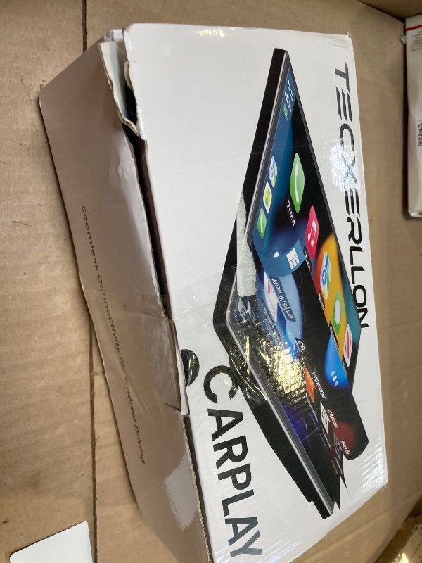 Photo 1 of TECXERLLON 10.26'' Wireless Carplay Screen for Car with 4K Dash Cam & 1080P Backup Camera, Portable Car Audio Receivers with Carplay & Android Auto, GPS Navigation, Airplay, Mirror Link