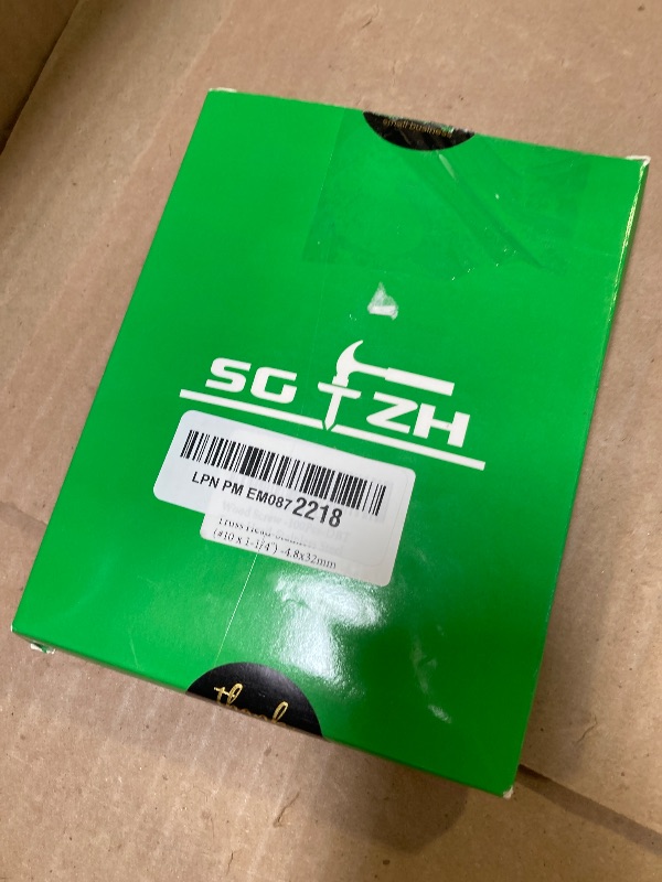 Photo 1 of #10 x 1-1/4" Wood Screw50Pcs Truss Head Phillips 18-8 (304) Stainless Steel Fast Self Tapping Screws by SG TZH