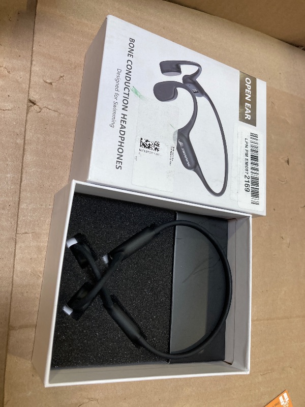 Photo 1 of SAMVEK Swimming Headphones IP68 Waterproof, Bone Conduction Headphones MP3 Player Built-in 32G Memory, Bluetooth 5.4 Wireless Headset, Open Earphones Sports Suitable for Running, Cycling, Exercise