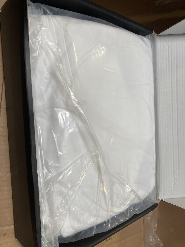 Photo 1 of FreshCulture Twin Fitted Sheets, Bulk Pack of 6, Deep Pocket, Soft Microfiber Bottom Sheets for Home, Salons, Hotels, Twin Size Fitted Sheets Only (White)