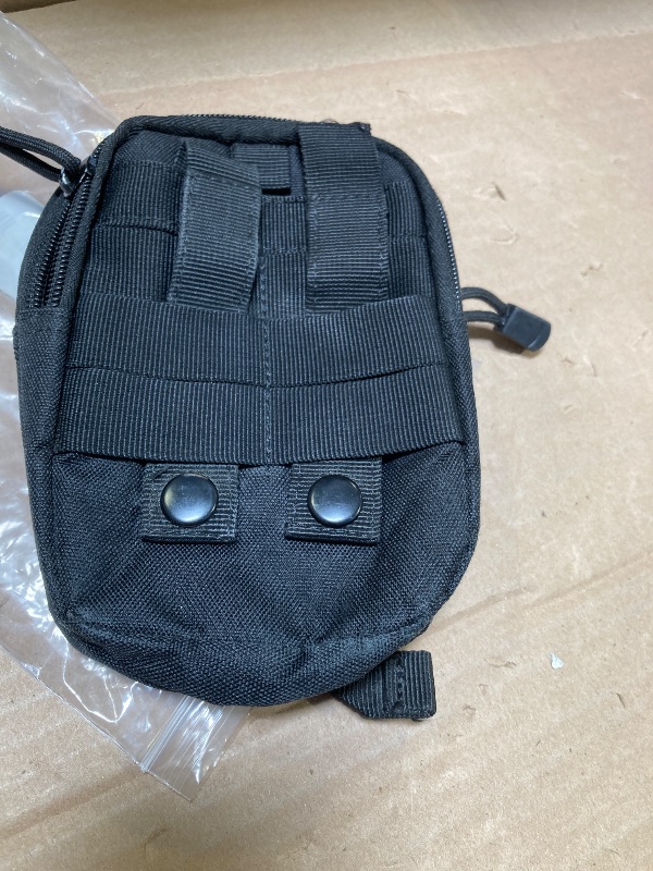Photo 1 of ONE WVW PIN Tactical Molle Pouch, Universal EDC Waist Bag Pouches, Outdoor Belt Bags Gear Tool Gadget Pocket with Cell Phone Holster for Men
