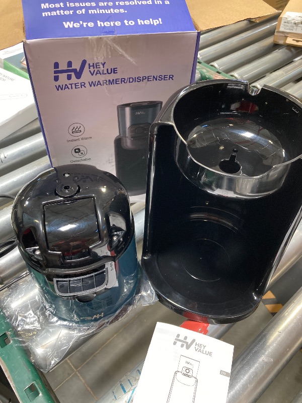 Photo 1 of Water Warmer, HEYVALUE Baby Bottle Warmer, Formula Maker with Night Light, 4 Temperature Control & 72H Keep Warm, Detachable Tank, Instantly Dispenses Warm Water, Feed Baby More Easier and Healthier