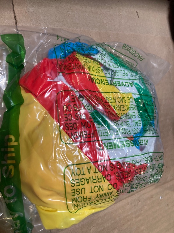 Photo 1 of REGUICORP 2 Pack Beach Balls, 20 Inch Beach Balls for Kids, Rainbow Color Pool Toys Pool Balls for Swimming Pool, Beach Toys Inflatable Ball for Summer Parties and Water Games