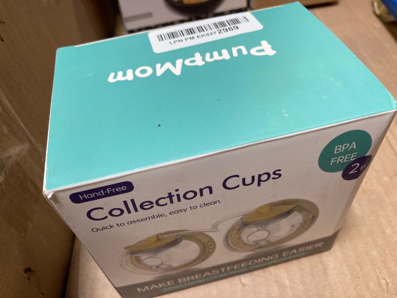 Photo 1 of PumpMom-us Wearable Breast Pump Collection Cup Compatible with Spectra S1 S2 9 Plus and SG, Replace Pump Kits 27mm Flange and 17/19/21/24mm Insert Included