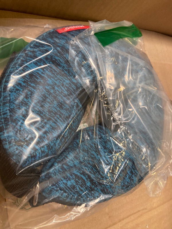 Photo 1 of xs-1pc---MIDOG Inflatable Dog Neck Donut Collar Alternative After Surgery, Soft Protective Recovery Cone for Small Medium Large Dogs and Cats Puppies - Alternative E Collar (Blue, XS)