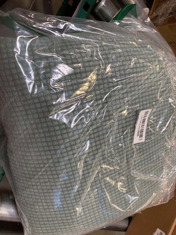 Photo 1 of Turquoize 4 Piece Sofa Covers for 3 Cushion Couch Sofa Slipcover Soft Couch Cover for Dogs-Washable Sofa Furniture Covers with 3 Individual Cushion Covers,Jacquard Fabric (3 Cushion Sofa, Dark Cyan)