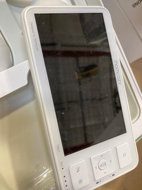 Photo 1 of Momcozy Baby Monitor with 2 Cameras 5.5" 1080P Full HD Split Screen Video Baby Monitor with Camera and Audio, No WiFi 5000mAh Battery, ECO, VOX, Clear Night Vision 1640ft Range (SD Card not Included)