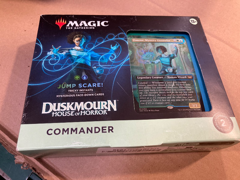 Photo 1 of Magic: The Gathering Duskmourn: House of Horror Commander Deck - Jump Scare!
