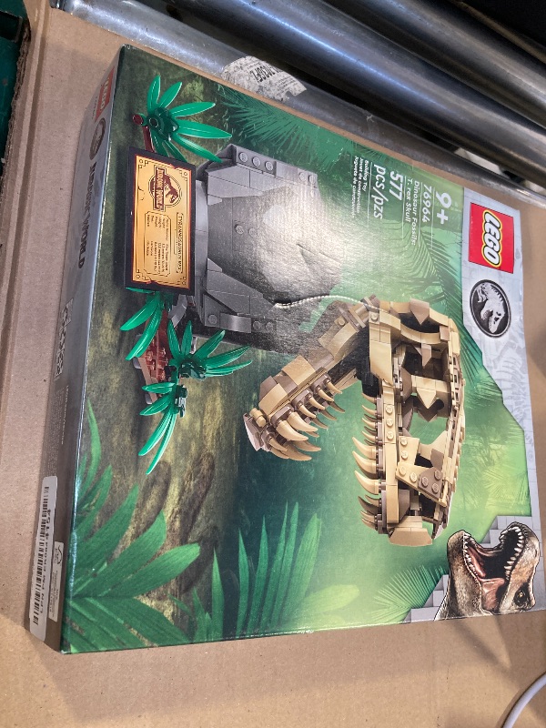 Photo 1 of LEGO Jurassic World Dinosaur Fossils: T. rex Skull, Dino Toy for Boys and Girls, Educational Skeleton Model Set with Bones for Kids, Great Gift for Fans of The Jurassic Park Movies, 76964