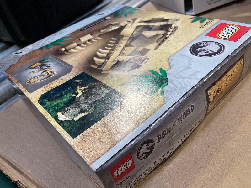 Photo 1 of LEGO Jurassic World Dinosaur Fossils: T. rex Skull, Dino Toy for Boys and Girls, Educational Skeleton Model Set with Bones for Kids, Great Gift for Fans of The Jurassic Park Movies, 76964