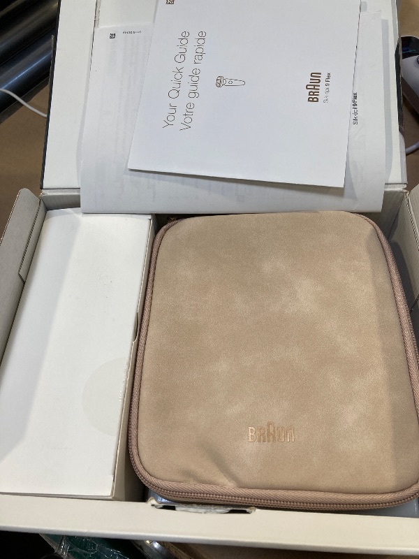 Photo 1 of Braun Epilator Silk-épil 9 Flex 9-300 Beauty Set, Facial Hair Removal for Women, Hair Removal Device, Shaver & Trimmer, Cordless, Rechargeable, Wet & Dry, FaceSpa