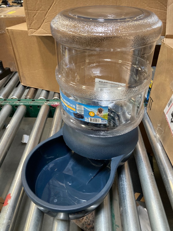 Photo 1 of Vibrant Life Gravity Pet Waterer Blue Extra Large for Dogs and Cats 4 Gallons
