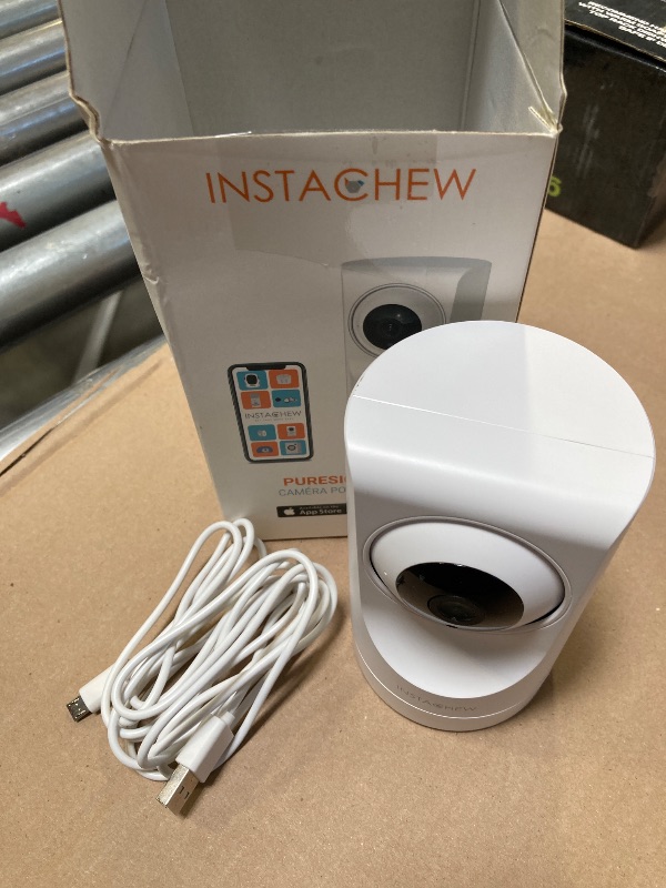 Photo 1 of Instachew Purrsight 360° Smart Wireless Pet 1080p HD Video Camera 2-Way Audio Mobile App Indoor Security
