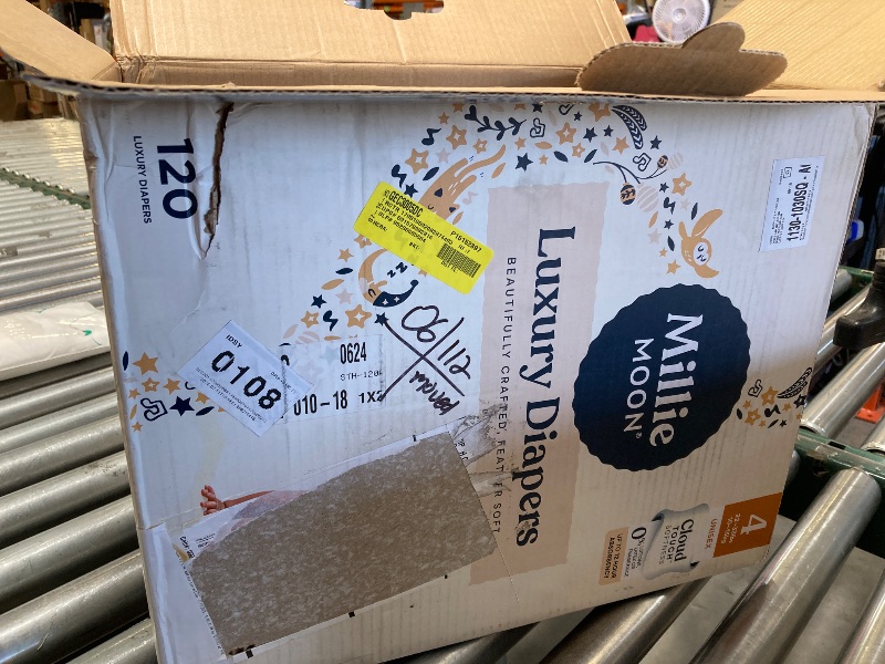 Photo 1 of Millie Moon Luxury Disposable Diapers - Size 4 - 120ct
