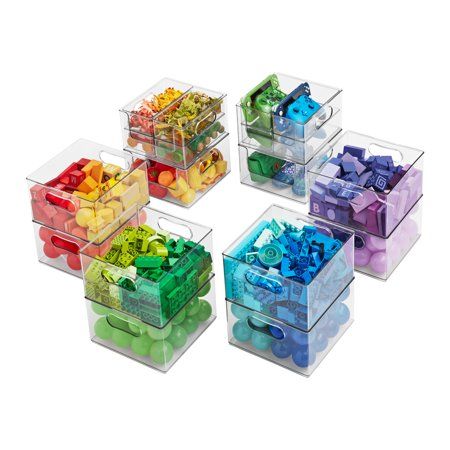 Photo 1 of The Home Edit 20-Piece Clear Plastic Modular Edit
