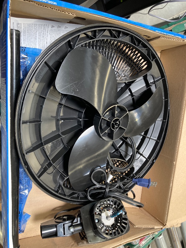 Photo 1 of Lasko 16" Wide Area Oscillation Pedestal Fan, Black