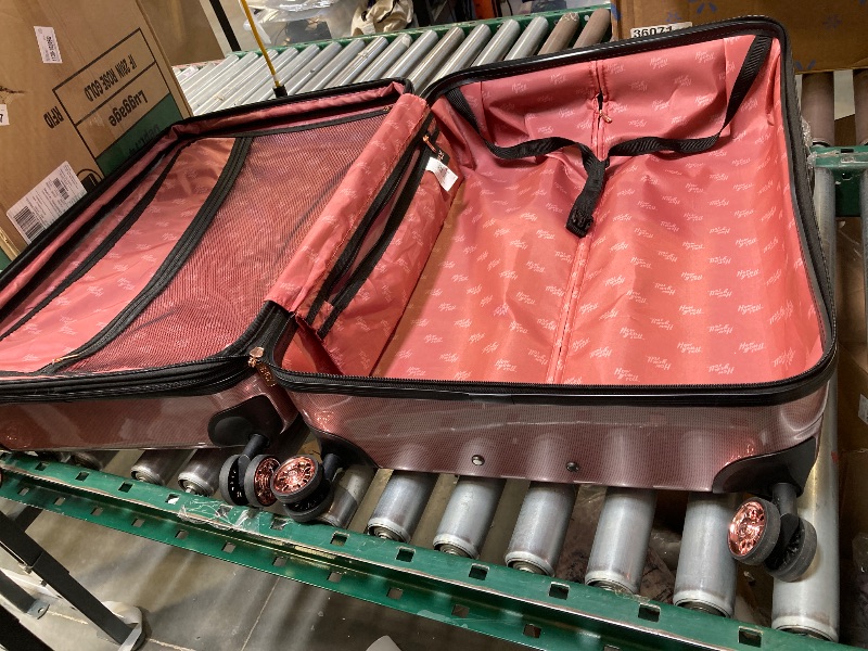 Photo 1 of IFLY Hardside Fibertech Luggage 28 Checked Luggage Rose Gold
