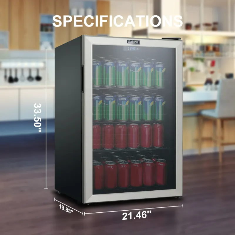 Photo 1 of Galanz GLB45MS2F07 4.5 Cu Ft 152 Can Beverage Center
