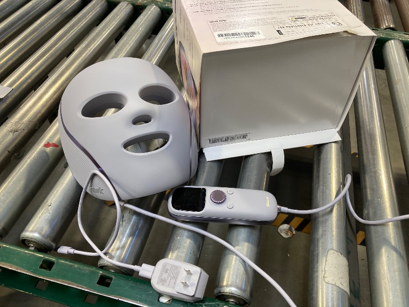 Photo 1 of Shark CryoGlow LED Face Mask (FSA/HSA Eligible*) with Under-Eye Cooling, Anti-Ageing & Blemish Repair, Red & Blue LED, Infrared Light Therapy, USB-C, Remote Control, Storage Bag, Lilac Chill, FW312PL