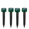 Photo 1 of 4PC Solar Powered Ultrasonic Mole Repellent Waterproof Deterrent Stake for Yard LawnsDeterrent Stake for Mole Snake for Yard Lawns