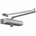 Photo 1 of VEVOR Door Closer, Automatic Door Closer Commercial or Residential Use for Door Max. Weights 330Lbs, Adjustable Size Hydraulic Buffer Door Closers Heavy Duty Cast Aluminum Body, Easy Install, Silver