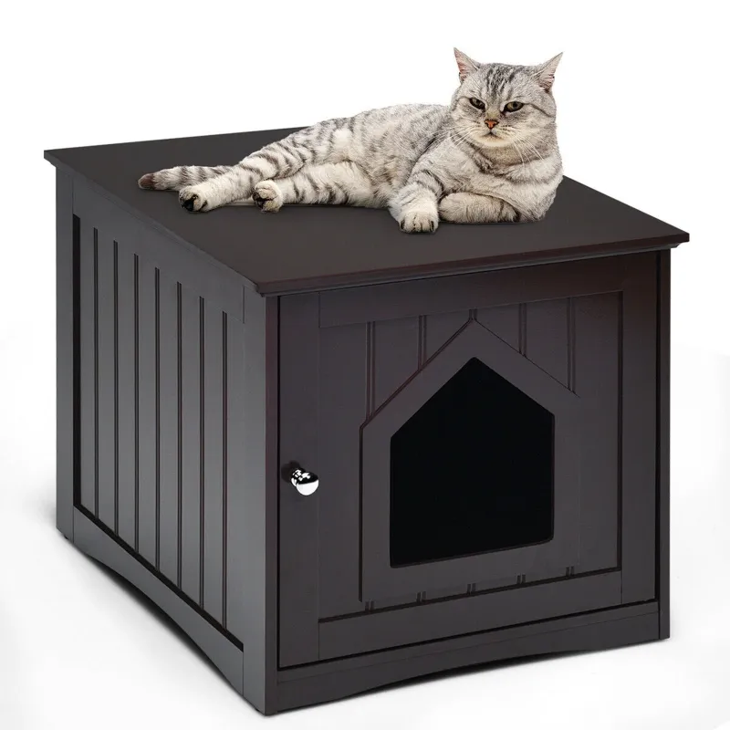 Photo 1 of Weatherproof Multi-function Pet Cat House Indoor Outdoor Sidetable Nightstand