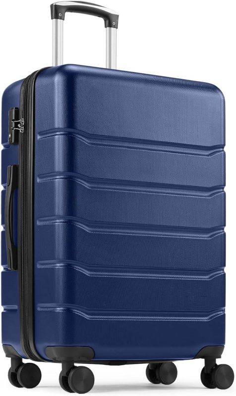 Photo 1 of Suitcase with TSA Lock, Hardshell & Spinner Wheels, Expandable Lightweight