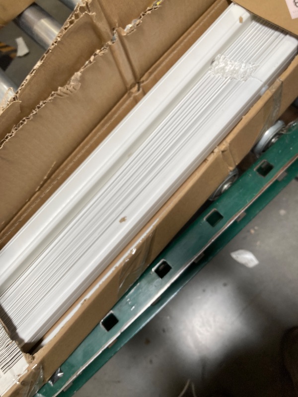 Photo 1 of Mainstays 1" Cordless Room Darkening Vinyl Blinds, White, 71"W x 64"L