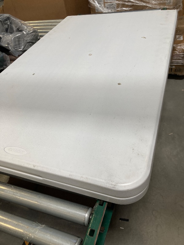 Photo 1 of Cosco 8' Centerfold Table, White