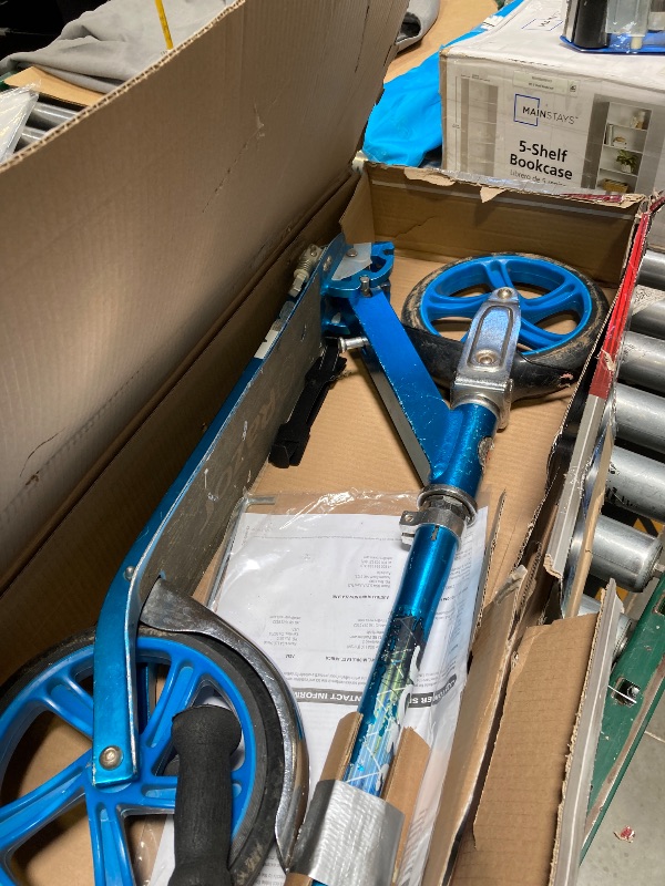 Photo 1 of *USED* Dirty*--Razor A5 LUX Kick Scooter - Blue