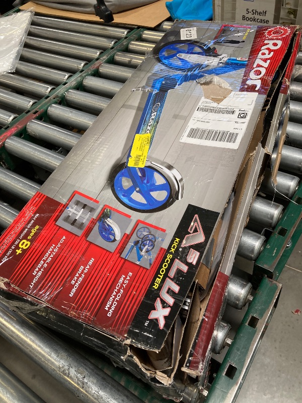 Photo 1 of *USED* Dirty*--Razor A5 LUX Kick Scooter - Blue