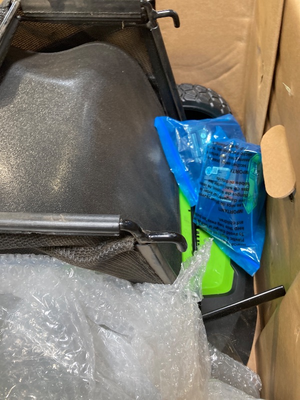 Photo 1 of Greenworks 48V (2 x 24V) 20" Brushless Cordless (Push) Lawn Mower (LED Headlight), (2) 4.0Ah Batteries and Dual Port Rapid Charger Included (125+ Compatible Tools)