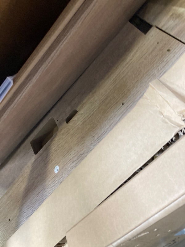 Photo 1 of My Texas House 437237 Monroe 3 Drawer Nightstand with USB, Brushed Oak Finish
