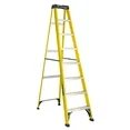 Photo 1 of Louisville Ladder 8' Fiberglass Step Ladder, 12' Reach, 250 lbs Load Capacity, W-3118-08