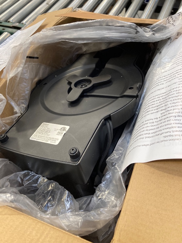 Photo 1 of Yabano Belgian Waffle Maker - Professional Rotating Waffle Iron with Double Flip Technology, Nonstick Plates, Removable Drip Tray & Cool-Touch Handles