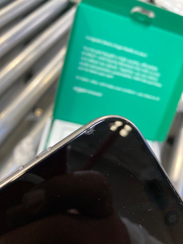 Photo 1 of Small crack on screen-- Apple iPhone 15 Pro Max, 256GB, Natural Titanium - Unlocked (Renewed Premium)
