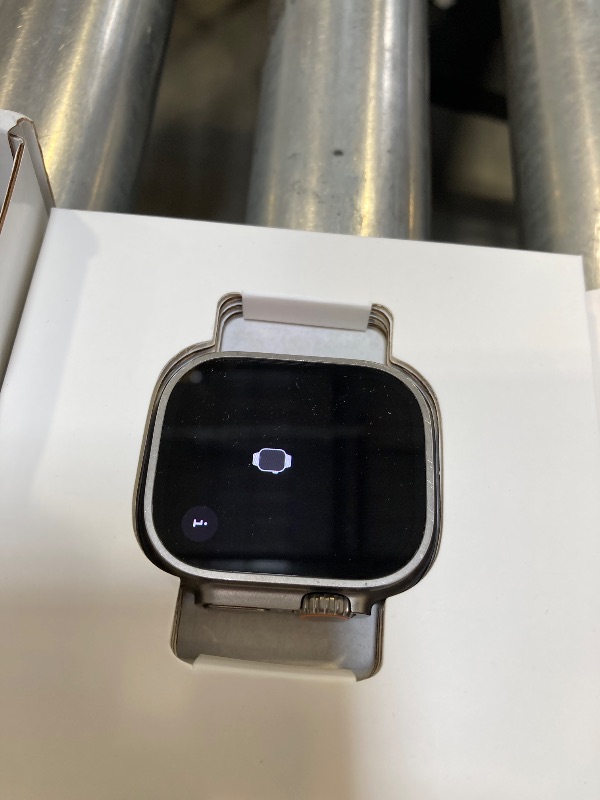 Photo 1 of Apple Watch Ultra [GPS + Cellular 49mm] Titanium Case with Midnight Ocean Band, One Size (Renewed Premium)