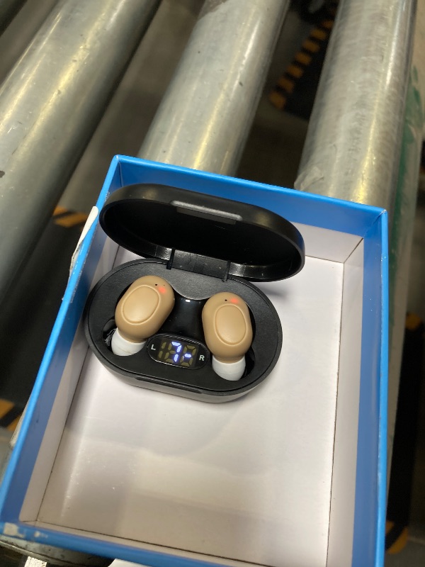 Photo 1 of CIS Hearing Aids, Miniature Hearing Amplifiers for Adults with Noise Cancelling, Rechargeable Hearing Aids for Seniors with Crystal Clear Sound, and LED Power Display1048882201

