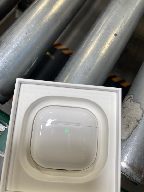 Photo 1 of Apple AirPods 4 Wireless Earbuds, Bluetooth Headphones, with Active Noise Cancellation, Adaptive Audio, Transparency Mode, Personalized Spatial Audio, USB-C Charging Case, Wireless Charging, H2 Chip