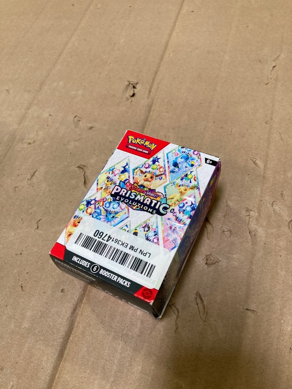 Photo 1 of OPEN PACKS MISSING CARDS-Sold as Is--Pokemon TCG: Scarlet & Violet - Prismatic Evolutions Booster Bundle