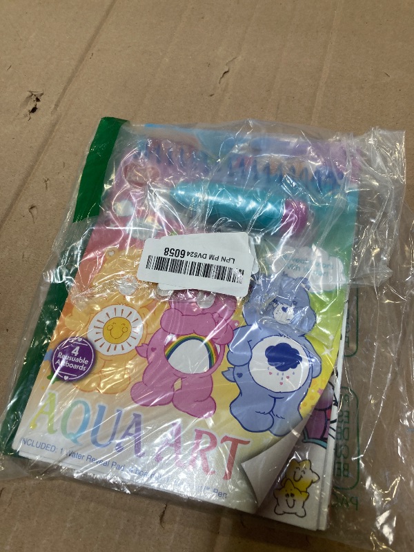 Photo 1 of Care Bears Aqua Art, Paint With Water Books for Kids, Reusable Water-Reveal Activity, Mess Free Coloring for Toddlers, Fun Toddler Toys, Road Trip Activities For Kids, Airplane Toys For Toddlers 1-3