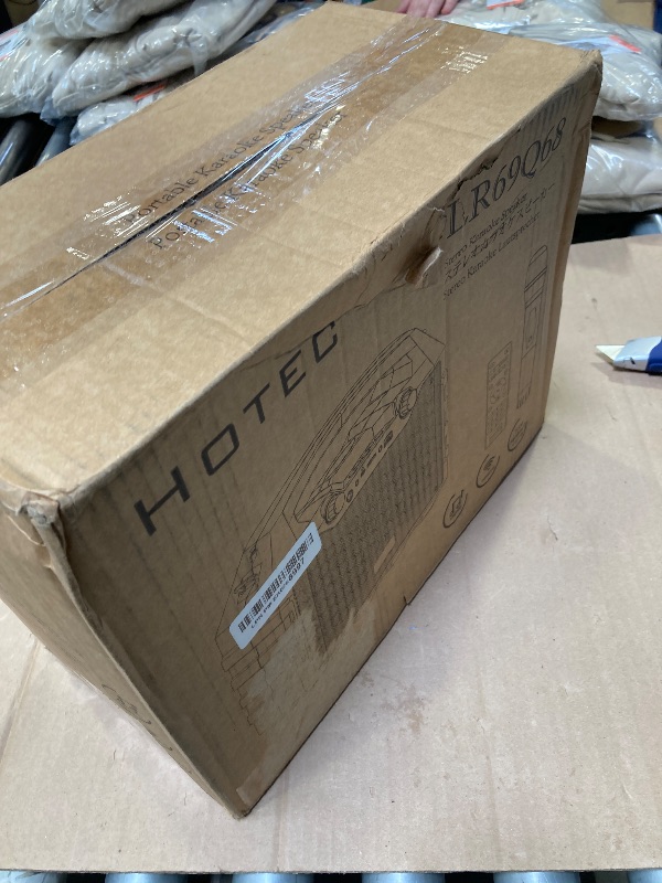 Photo 1 of Hotec Wireless Bluetooth Portable PA Speaker System, Powerful Bluetooth Karaoke Machine with Dual Wireless Microphones for Karaoke, Wedding, Party, Teaching, Lecture, Church, Outdoor Indoor Activities