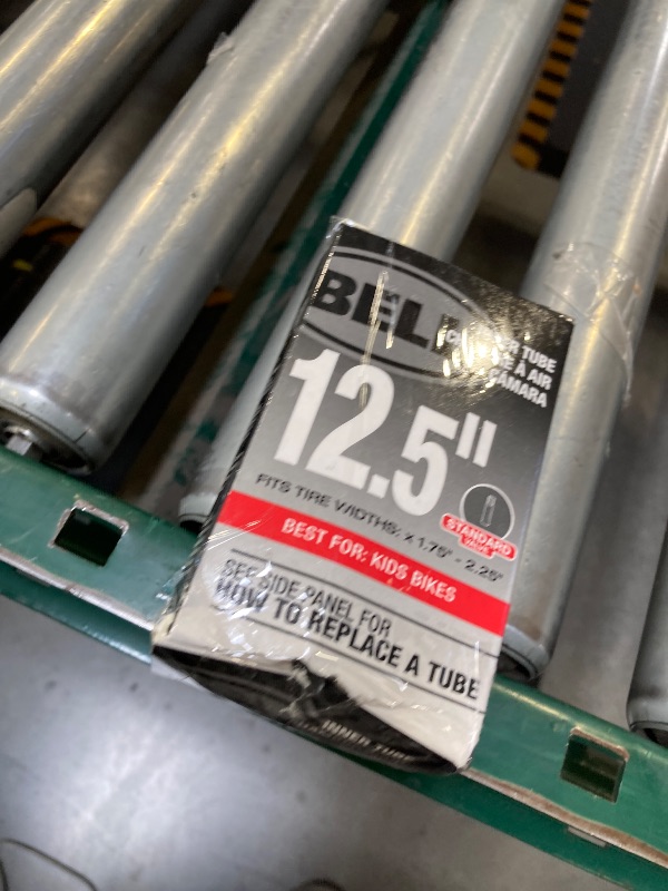 Photo 1 of BELL 12-1/2-Inch Universal Inner Tube, Width Fit Range 1.75-Inch to 2.25-Inch, Black