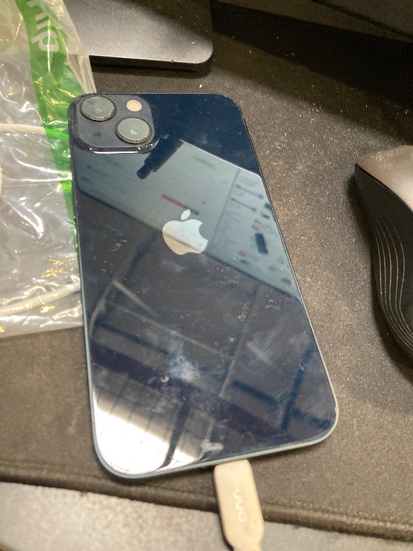 Photo 1 of Apple iPhone 13, 256GB, Midnight  READ CLERK NOTES