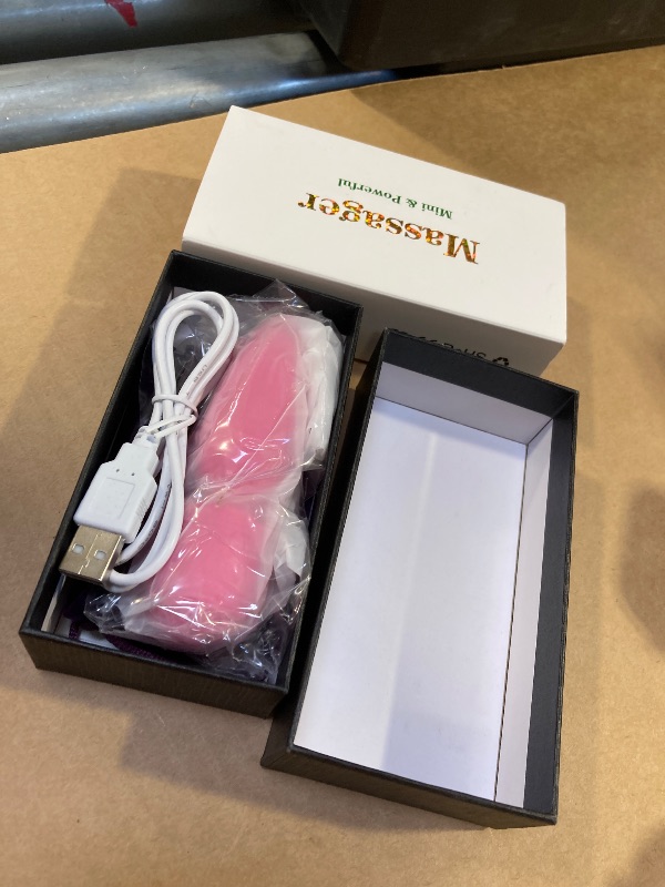 Photo 1 of Mini Manual Back Massagers,Gifts for Women Small Cordless Handheld Massager with 10 Modes, Personal Handheld Massager for Neck Shoulder Back Body?RED?