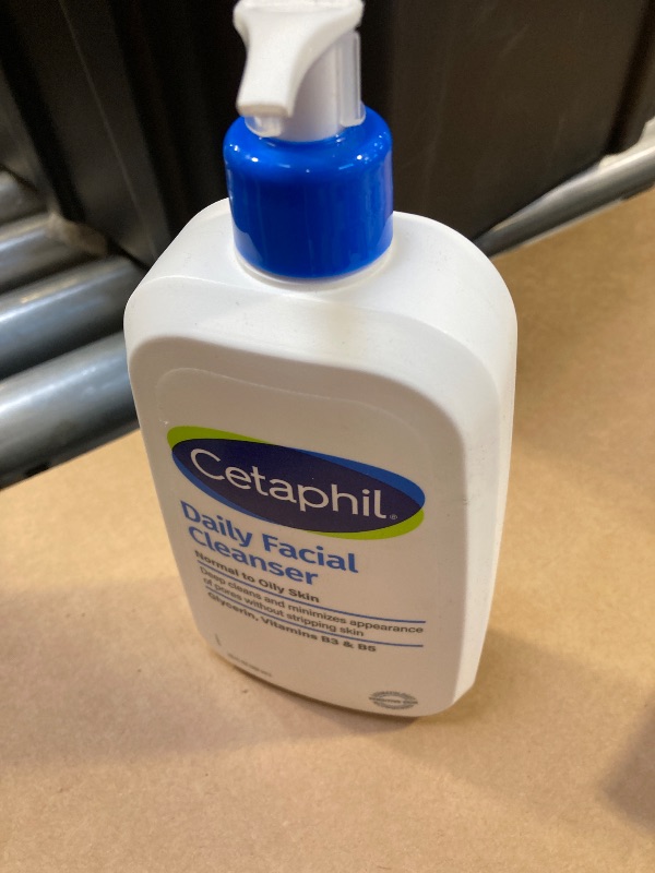 Photo 1 of Cetaphil Face Wash, Daily Facial Cleanser for Sensitive, Combination to Oily Skin, 20 oz, Gentle Foaming, Soap Free, Hypoallergenic