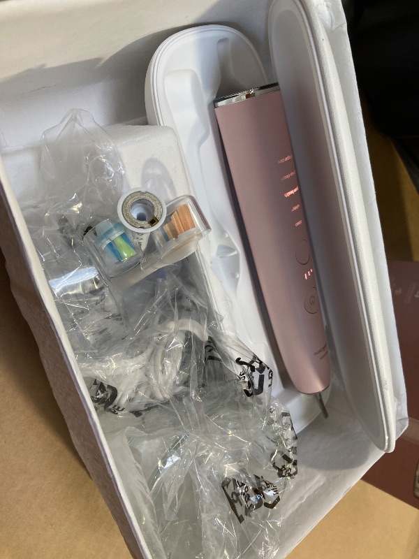 Photo 1 of Philips Sonicare DiamondClean Smart 9500 Electric Toothbrush, Sonic Toothbrush with App, Pressure Sensor, Brush Head Detection, 5 Brushing Modes and 3 Intensity Levels, Pink, Model HX9923/21